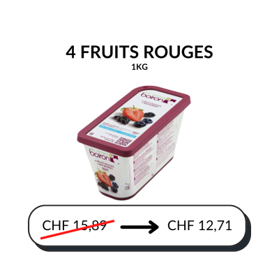 4 FRUITS ROUGES